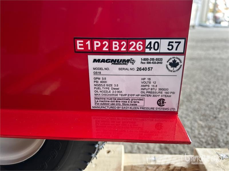 Easy-Kleen Magnum Gold 4000 Series Pressure Washer (Unused) Mašine za pranje pod niskim pritiskom