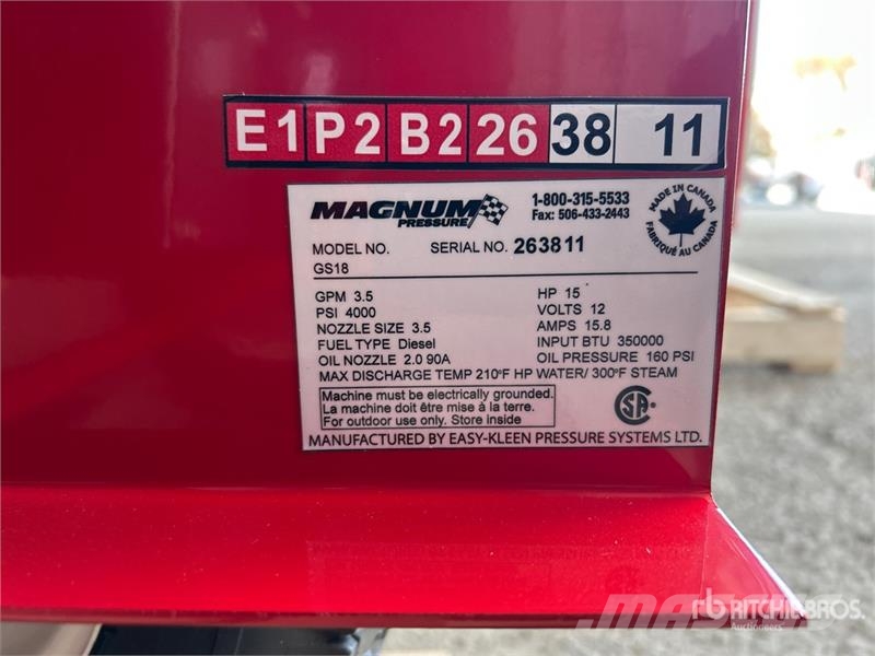 Easy-Kleen Magnum Gold Pressure Washer (Unused) Mašine za pranje pod niskim pritiskom