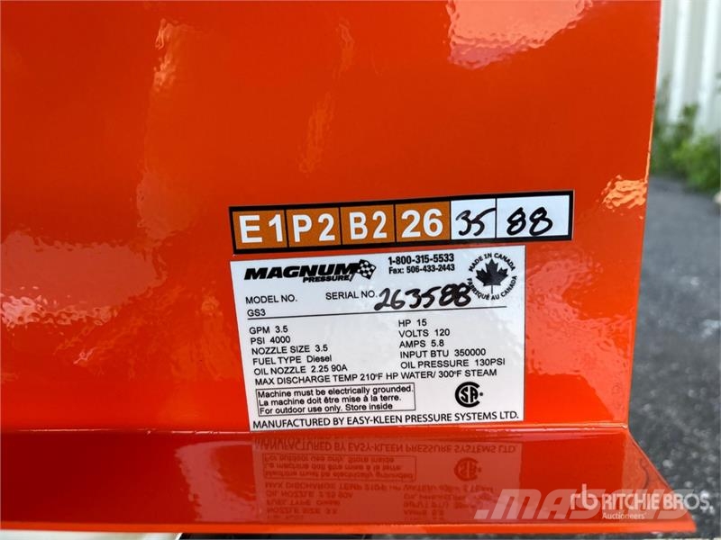 Easy-Kleen Magnum Plus Pressure Washer (Unused) Visokotlačni kućni perači