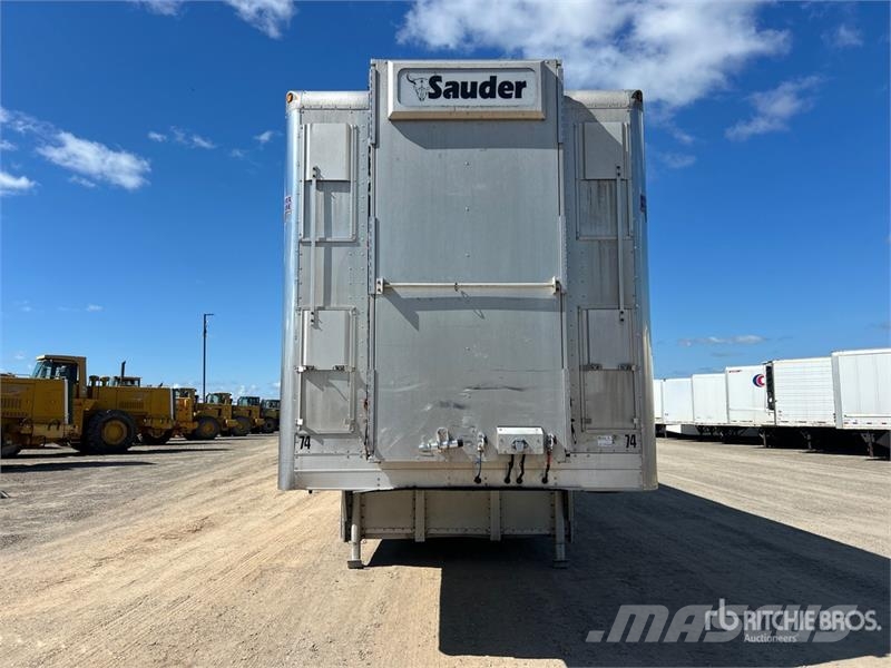 EBY 53 ft Tri/A Livestock Trailer Eläinkuljetusperävaunut