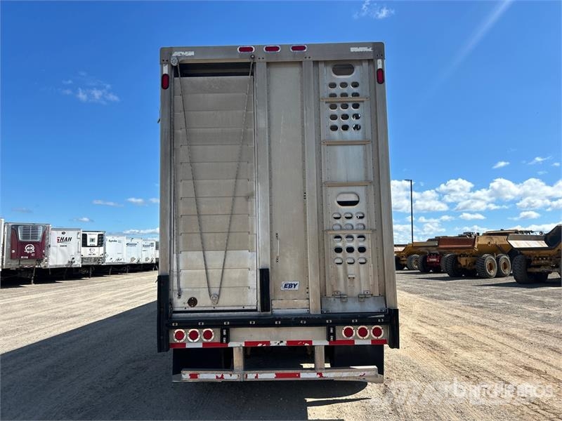 EBY 53 ft Tri/A Livestock Trailer Eläinkuljetusperävaunut