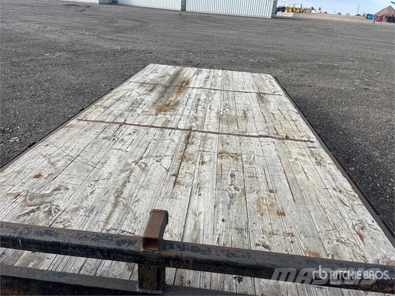 Econoline 18 ft T/A Flatbed Trailer Platformos / Pakrovimas iš šono