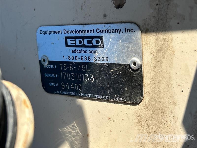Edco TS875L Electric Floor Scraper Outros componentes