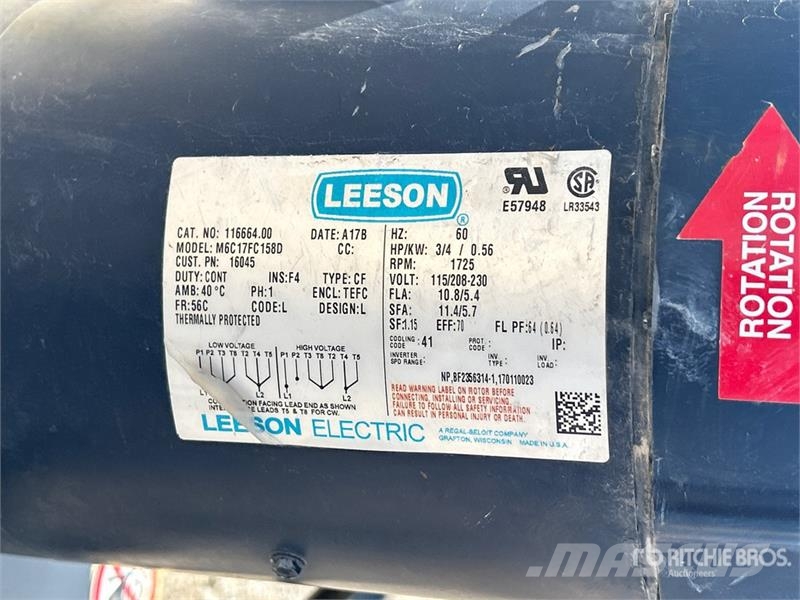 Edco TS875L Electric Floor Scraper Outros componentes