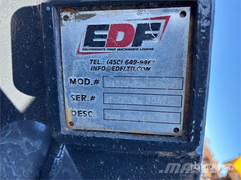  EDF QCWA320 Quick Coupler موصلات سريعة