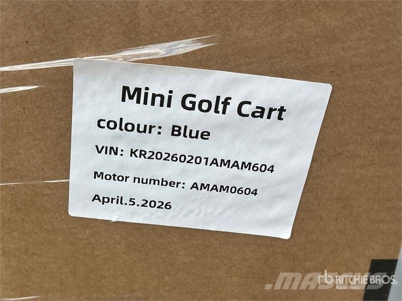 Electric IRGC40 BLUE Mini Golf Cart (Unused) Αμαξίδια γκολφ