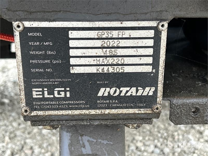  Elgi GP35FP Air Compressor Kompresori