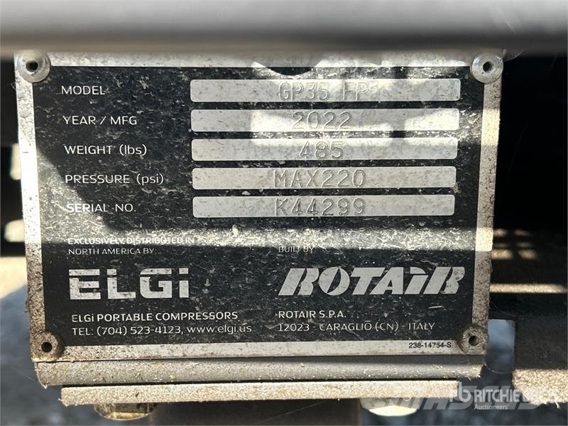 Elgi GP35FP Air Compressor Compresores