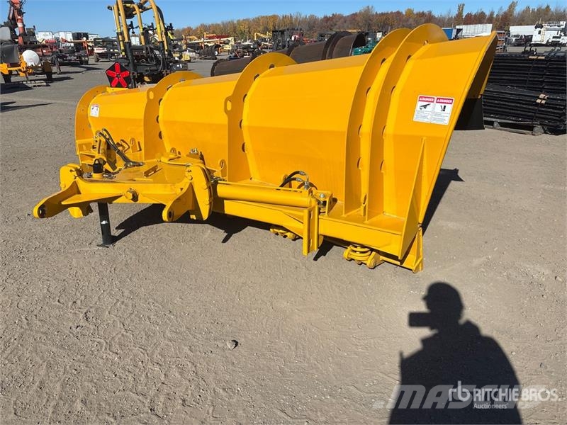 ELP 12 ft 1 Way Conical Snow Plow Snow blades and plows
