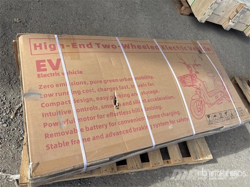 EV-BLACK Electric Scooter (Unused) ATVs