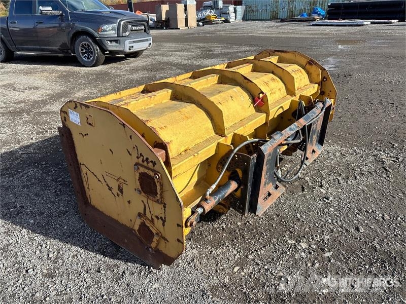 Extendable 7-13 ft Snow Pusher - Fits Skid steer Снежные отвалы и плуги