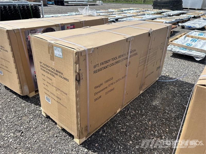 Fatboy 727FBNS 6 ft 17-Drawer Workbench (Unused) Andre komponenter