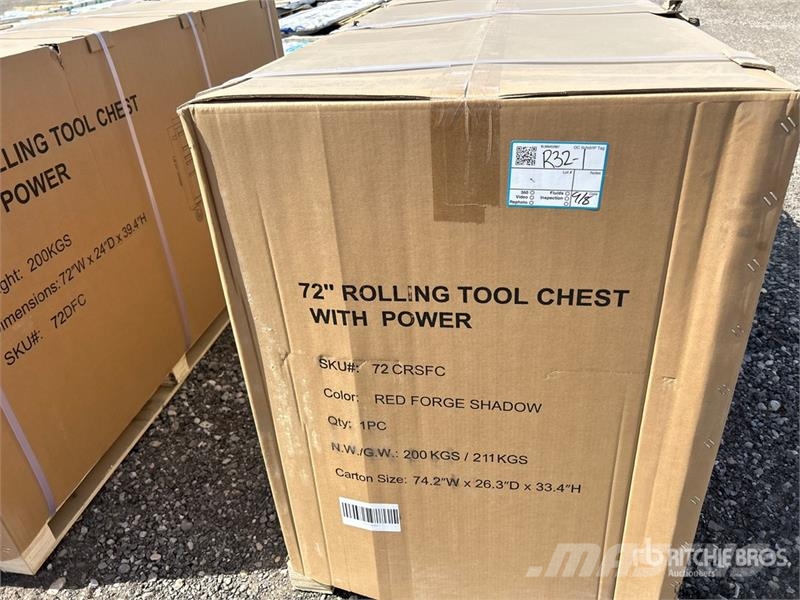 Fatboy 72CRSFC 6 ft 17-Drawer Workbench (Unused) Ďalšie komponenty