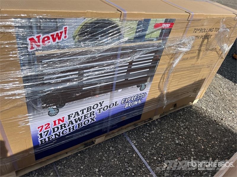 Fatboy 72EBF 6 ft 17-Drawer Workbench (Unused) Andre komponenter