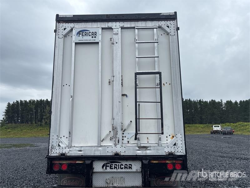  Fericar 53 ft x 102 in Quad/A Open-Top Chip Traile Hakeperävaunut