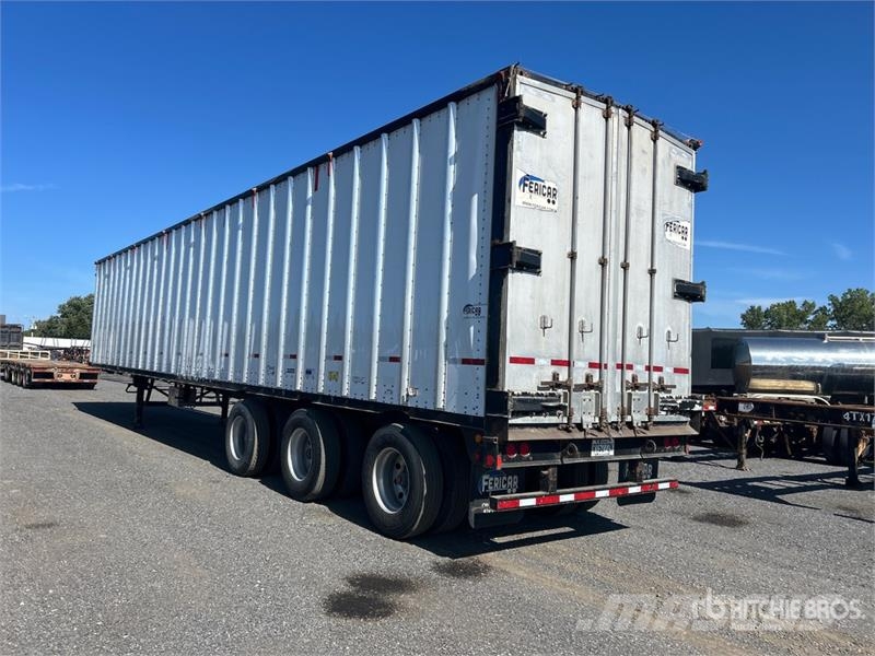 Fericar PMD53 50 ft Tri/A Moving Floor Trailer Puspriekabės su grindimis