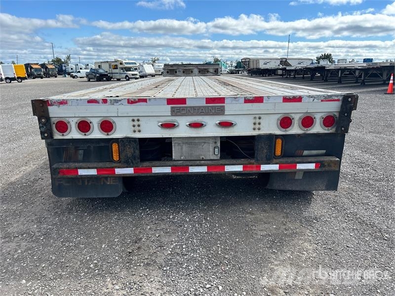Fontaine 10F 48 ft T/A Spread Axle Step Deck Trailer 로우 로더