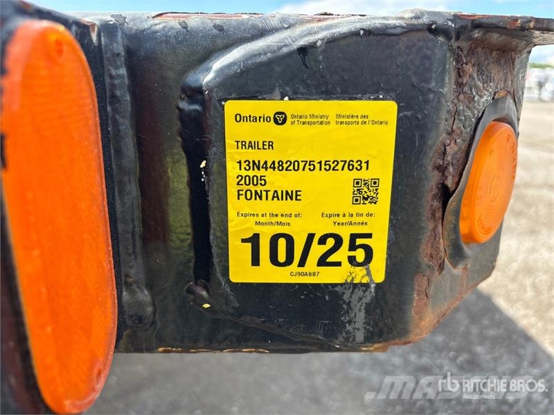 Fontaine 48 ft T/A Flatbed Trailer Flatbed/Dropside trailers