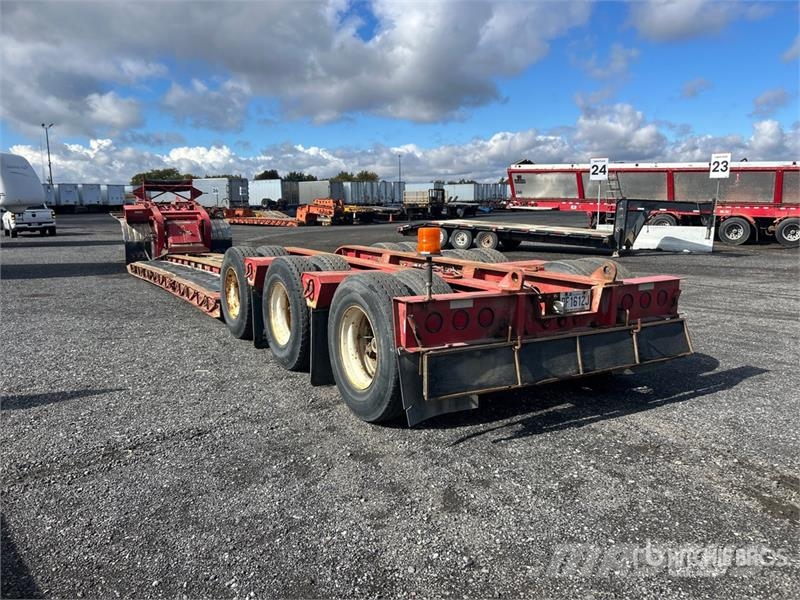 Fontaine 604TI Tri/A Lowboy Trailer 平板拖车