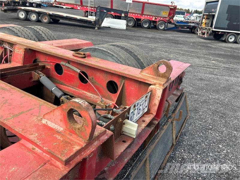 Fontaine 604TI Tri/A Lowboy Trailer 平板拖车