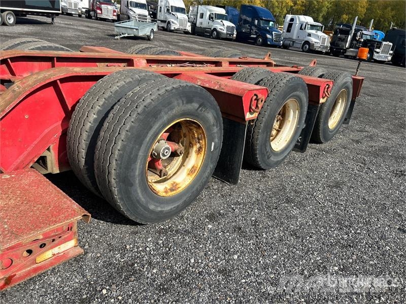 Fontaine 604TI Tri/A Lowboy Trailer 平板拖车