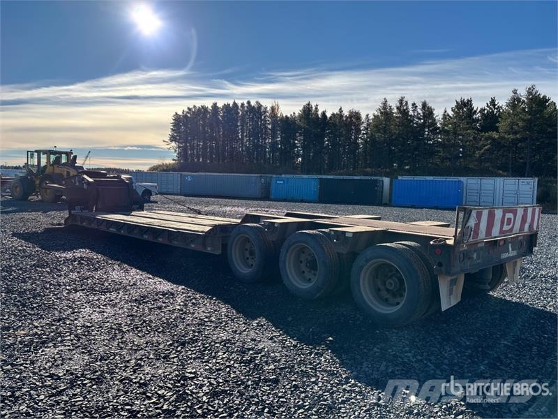 Fontaine Tri/A Removable Gooseneck Lowboy Trailer Niski utovarivači