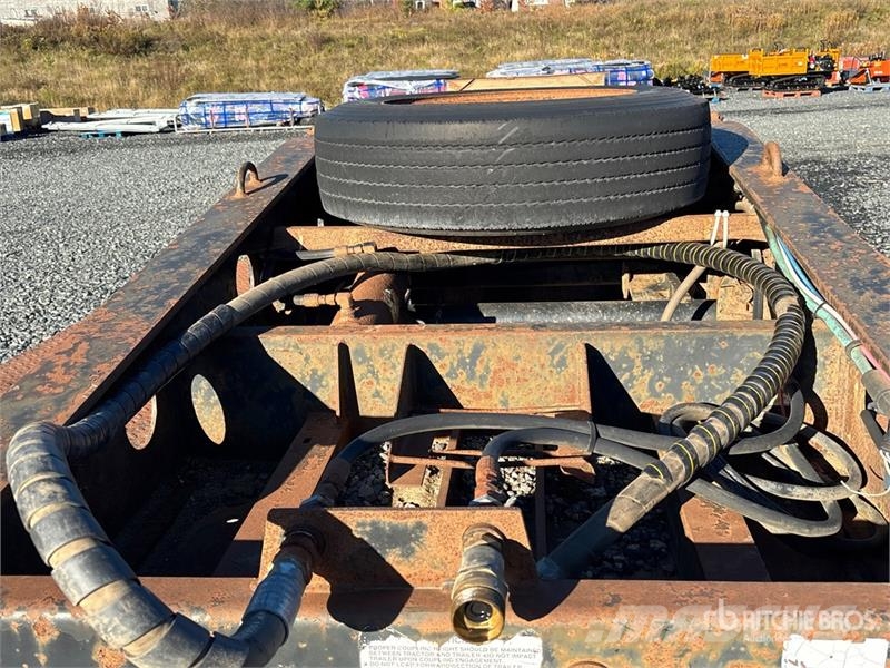 Fontaine Tri/A Removable Gooseneck Lowboy Trailer Niski utovarivači