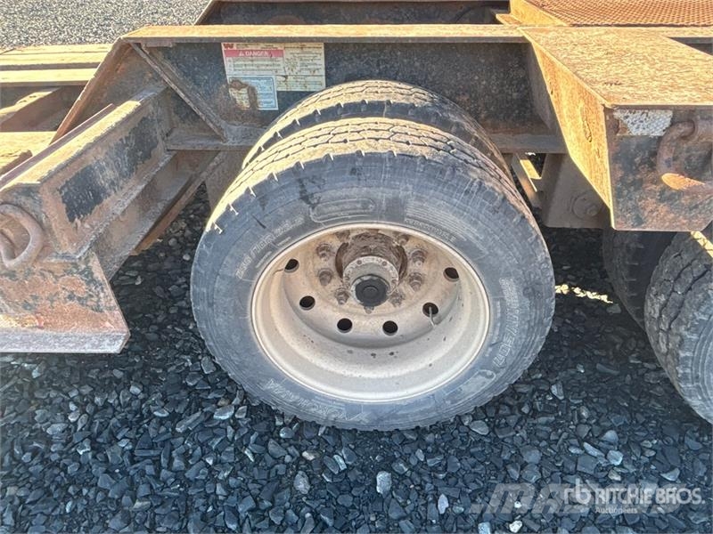 Fontaine Tri/A Removable Gooseneck Lowboy Trailer Niski utovarivači