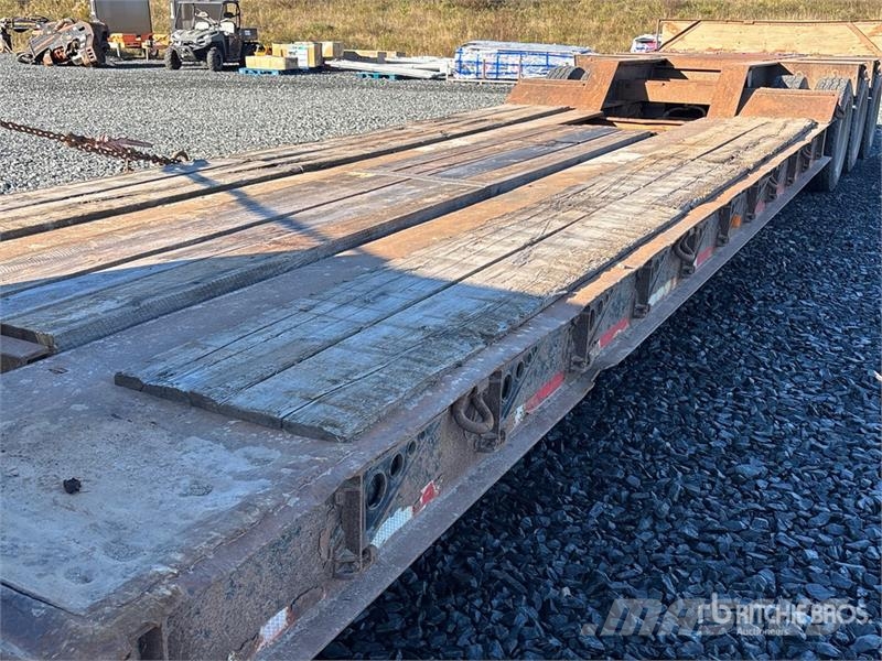 Fontaine Tri/A Removable Gooseneck Lowboy Trailer Niski utovarivači