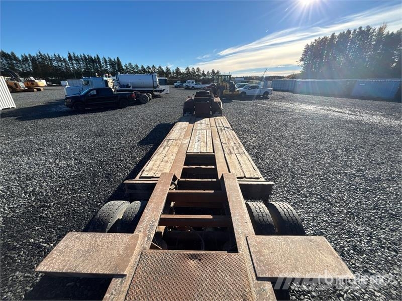 Fontaine Tri/A Removable Gooseneck Lowboy Trailer Niski utovarivači