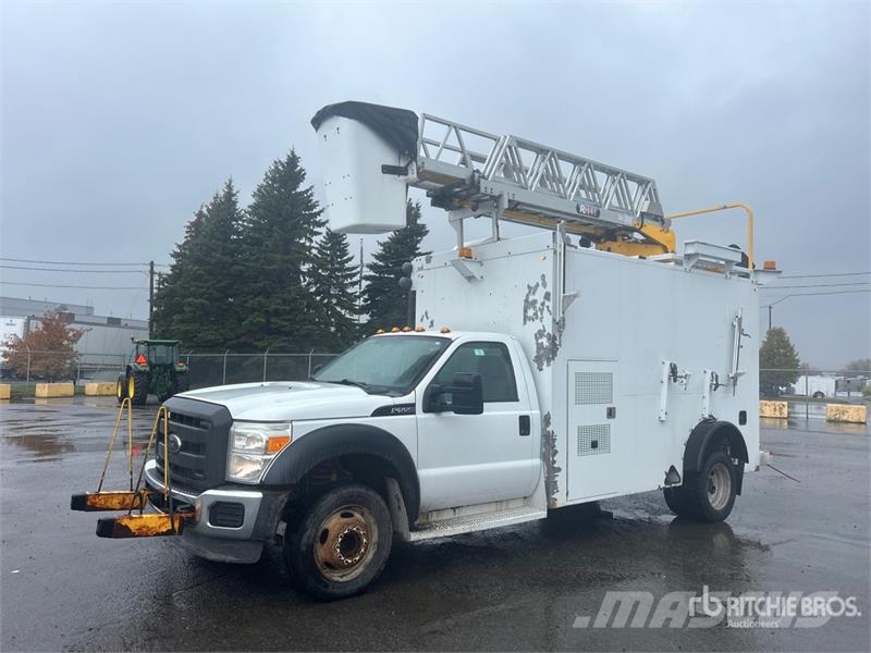 Ford 41 30 ft on Ford F-550 4x2 Van Mounted Aerial Lif Truck mounted aerial platforms