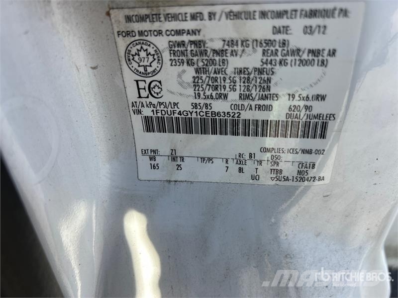 Ford 41 30 ft on Ford F-450 4x2 Van Mounted Aerial Lif Nostolava-autot