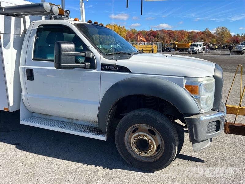 Ford 41 30 ft on Ford F-450 4x2 Van Mounted Aerial Lif Nostolava-autot