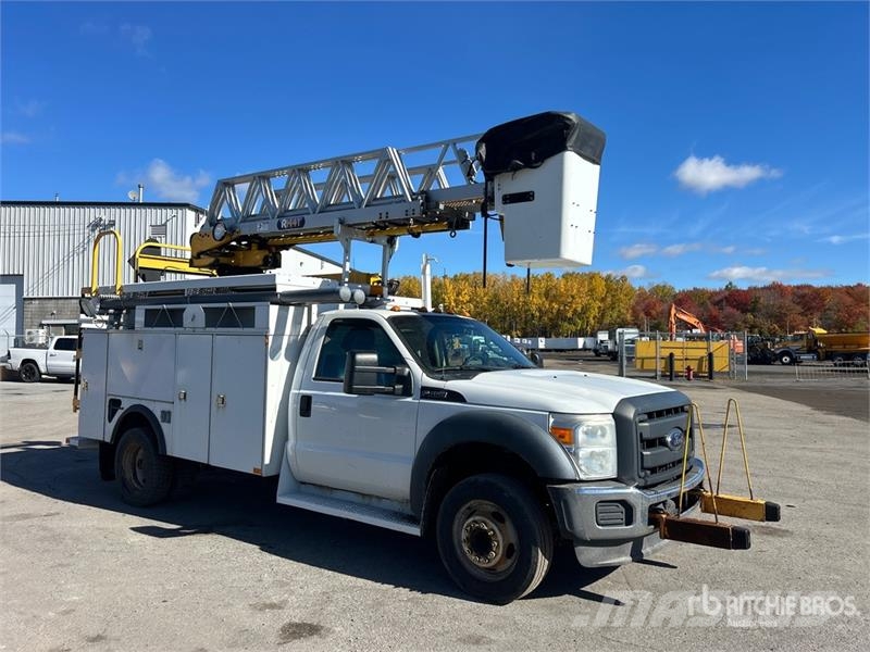 Ford 41 30 ft on Ford F-450 4x2 Van Mounted Aerial Lif Truck mounted platforms