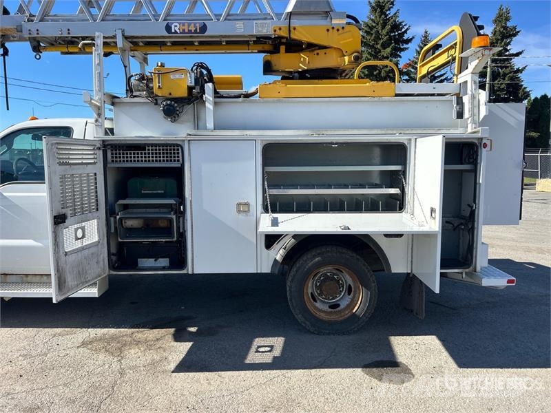 Ford 41 30 ft on Ford F-450 4x2 Van Mounted Aerial Lif Nostolava-autot
