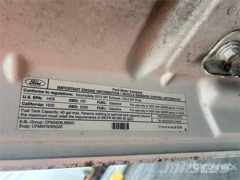 Ford 41 30 ft on Ford F-450 4x2 Van Mounted Aerial Lif Truck mounted platforms