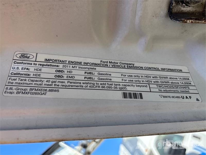 Ford 41 30 ft on Ford F-550 4x2 Van Mounted Aerial Lif Avtokošare