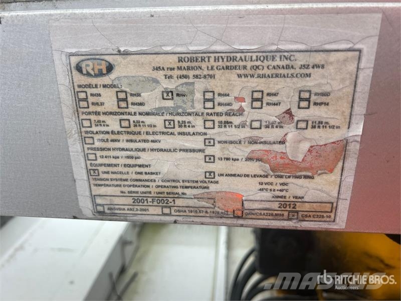 Ford 41 30 ft on Ford F-550 XLT 4x2 Van Mounted Aerial Auto hoogwerkers