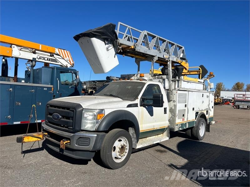 Ford 41 35 ft on  Ford F-450 XL 4x2 Van Mounted Aerial  Автовишки на базі вантажівки