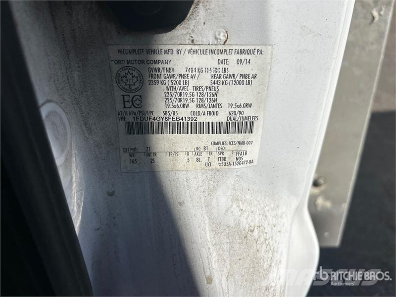 Ford 41 35 ft on  Ford F-450 XL 4x2 Van Mounted Aerial  Автовишки на базі вантажівки