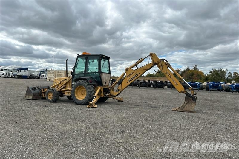 Ford 655C 4x4 Backhoe Loader Ekskavaatorlaadurid