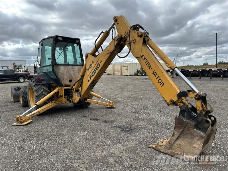 Ford 655C 4x4 Backhoe Loader Ekskavaatorlaadurid