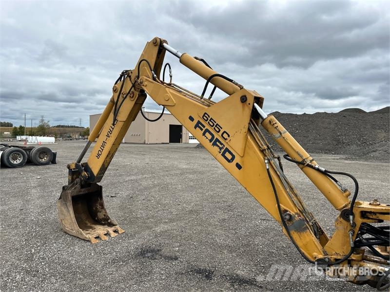 Ford 655C 4x4 Backhoe Loader Ekskavaatorlaadurid