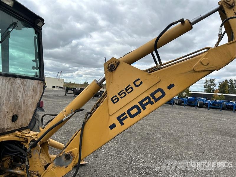 Ford 655C 4x4 Backhoe Loader Ekskavaatorlaadurid