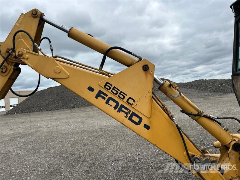 Ford 655C 4x4 Backhoe Loader Ekskavaatorlaadurid