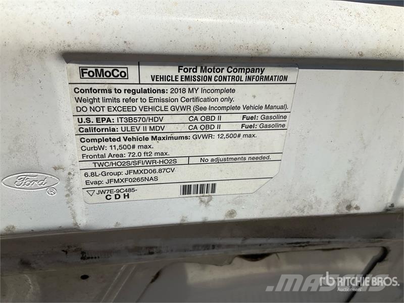 Ford AT200A 32 ft on Ford E-350 4x2 Van Mounted Aerial  Pacēlāji uz automašīnas bāzes