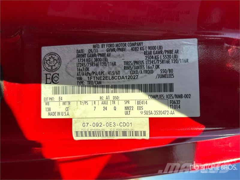 Ford E-250 Dostavna vozila / kombiji