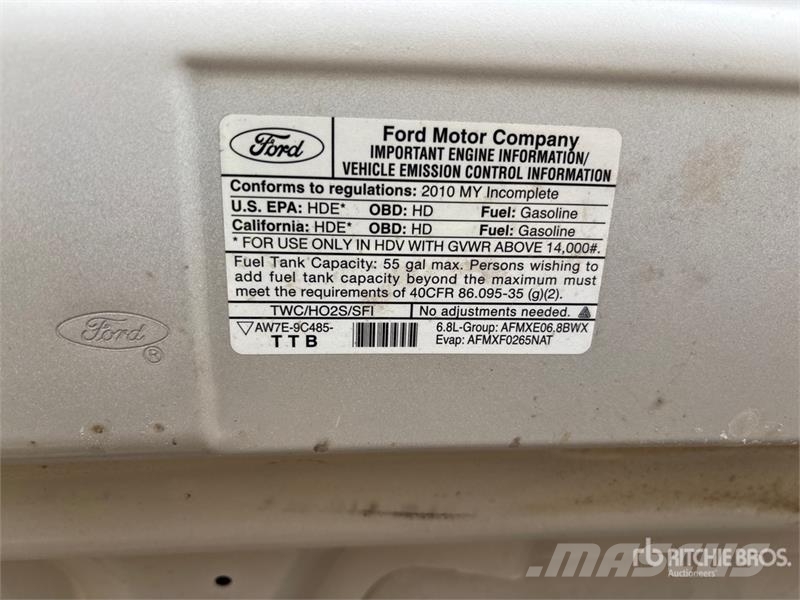 Ford E-450 4x2 Utility Truck 픽업/드롭사이드