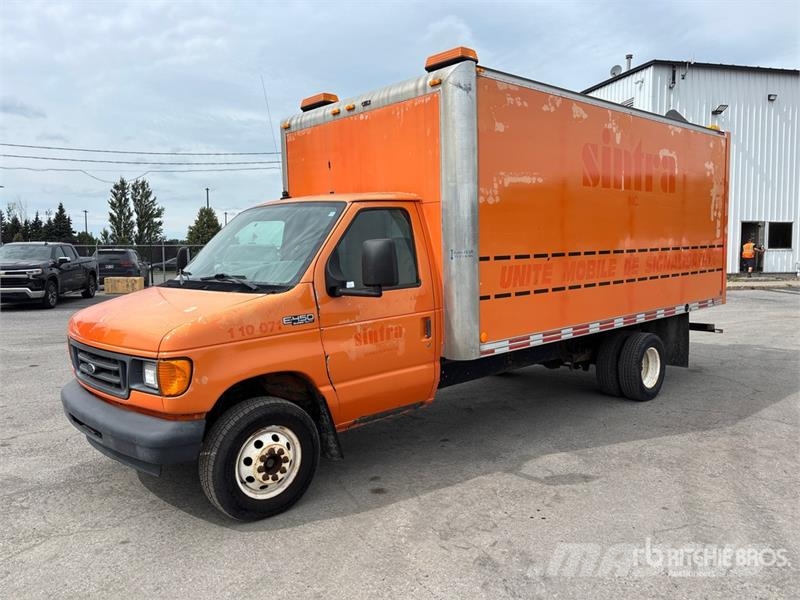 Ford E450 4x2 Van Truck Box body trucks