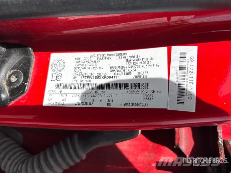 Ford F-150 4x4 Crew Cab Hybrid Propane Pickup Citi